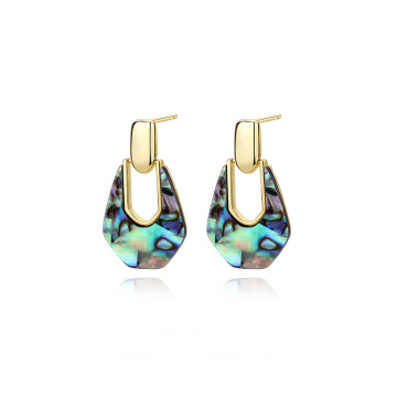 Abalone Shell of Pearl Earing 925